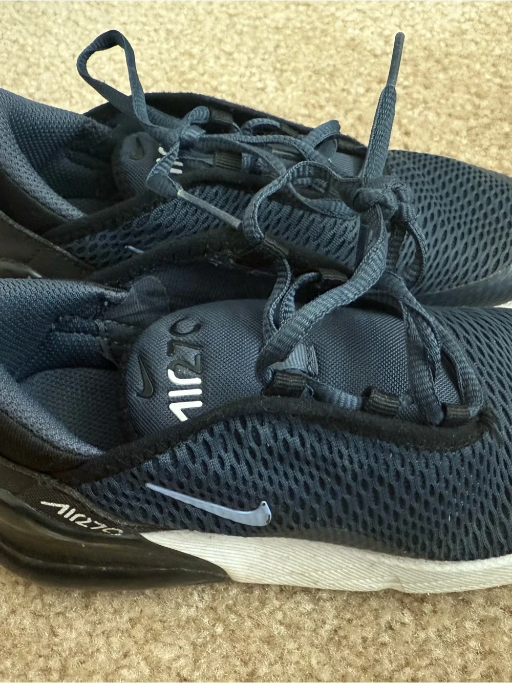 Nike Kids Air 270 Navy Sneaker